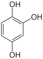 Strukturformel von 1,2,4-Trihydroxybenzene