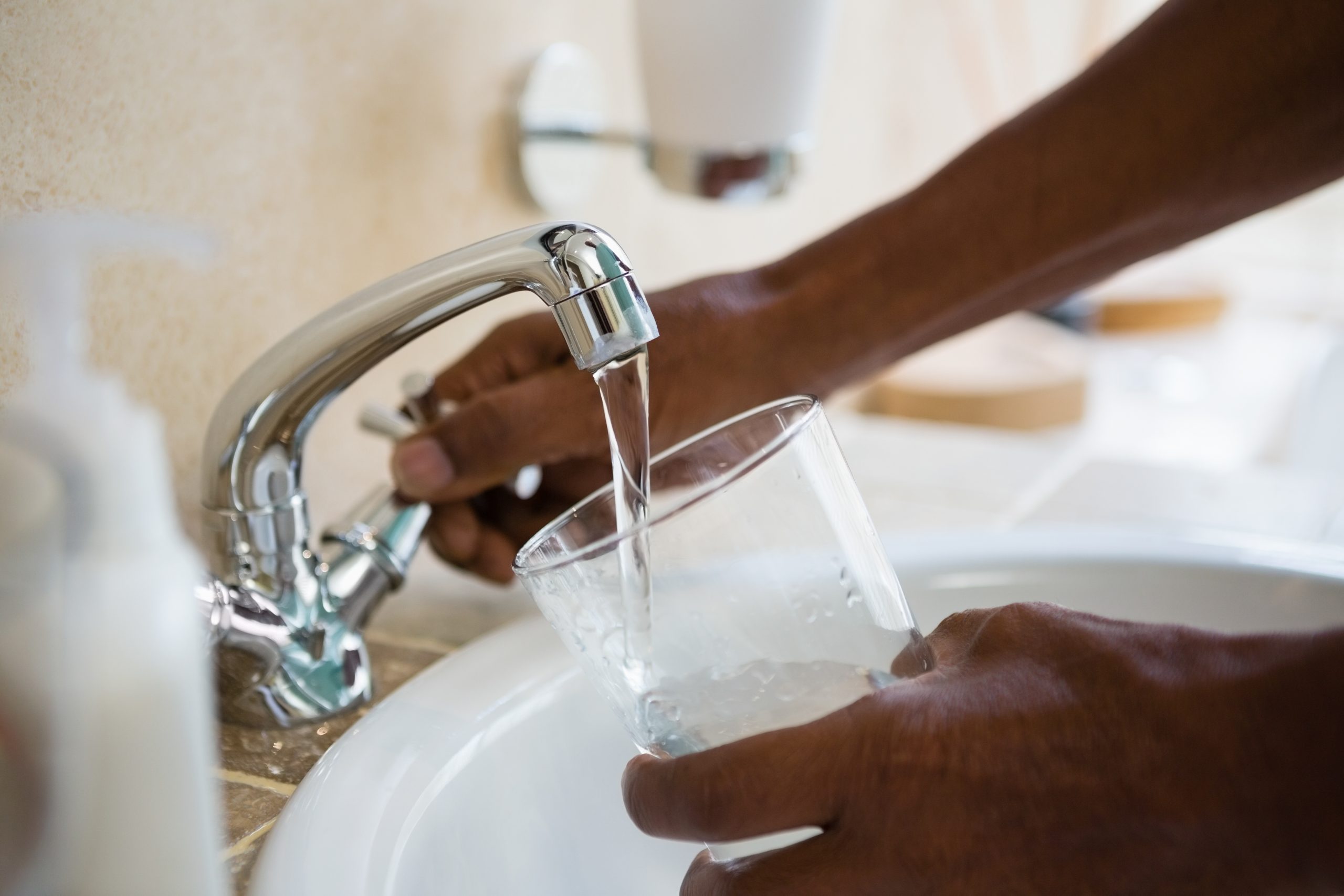 Trinkwasser kann zu hygienischen Problemen führen